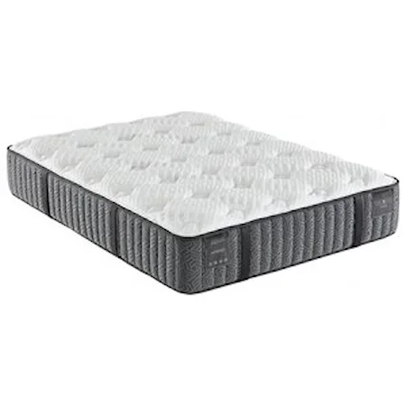 Queen Plush Coil on Coil Mattress and Scott Living Universal High Profile Foundation